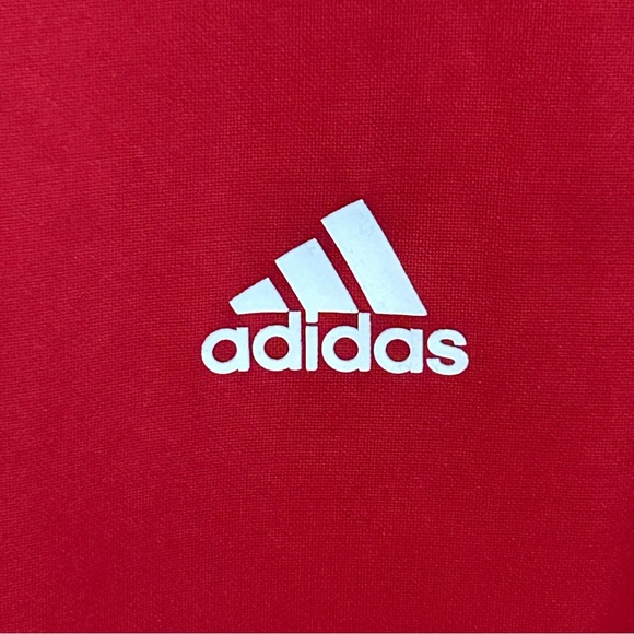 Adidas Ole Miss Track & Field Long Sleeve Polo Shirt XL - Picture 4 of 11